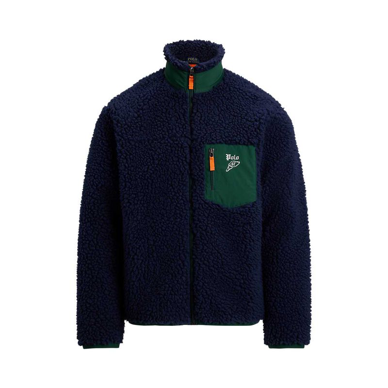 Polo Ralph Lauren Logo Pile Fleece Jacket image number 2